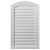 Ekena Millwork Eyebrow Urethane Gable Vent Louver, Non-Functional, 18"W x 27"H GVEY18X27D